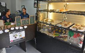 Charity cafe in Manila