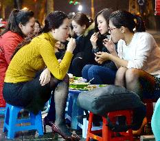 Female workers in Hanoi