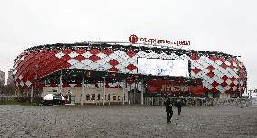 Football: World Cup venue in Russia