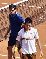 Tennis: Nishikori at Barcelona Open