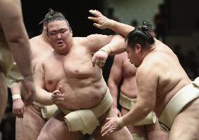 Sumo: Training-viewing event in Tokyo