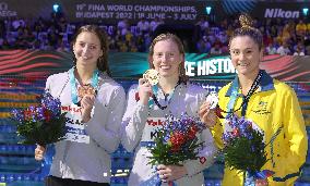(SP)HUNGARY-BUDAPEST-FINA WORLD CHAMPIONSHIPS-SWIMMING-WOMEN'S 200M BREASTSTROKE