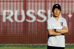 Football: Japan coach Nishino at World Cup