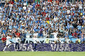 Football: Uruguay vs France at World Cup