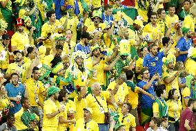 Football: Brazil vs Belgium at World Cup