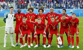 Football: France vs Belgium at World Cup