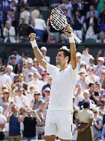 Tennis: Djokovic at Wimbledon