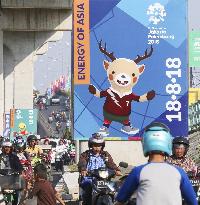 Scenes of Asian Games co-host city Palembang