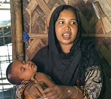 Rohingya woman in Cox's Bazar, Bangladesh