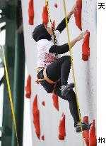 Asian Games: Indonesian sport climber Aries Susanti Rahayu