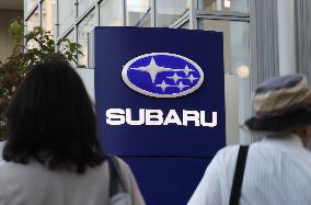 Subaru dealership in Tokyo