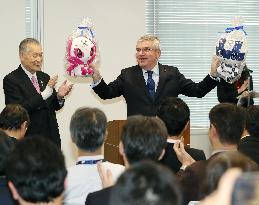 IOC chief Bach in Tokyo