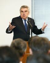 IOC chief Bach in Tokyo