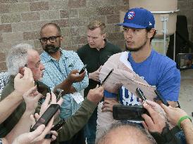 Baseball: Cubs' Darvish