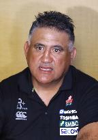 Rugby: Japan coach Jamie Joseph
