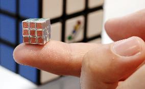 World's tiniest Rubik's Cube puzzle