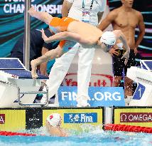 (SP)HUNGARY-BUDAPEST-FINA WORLD CHAMPIONSHIPS-MEN'S 4X200M FREESTYLE RELAY