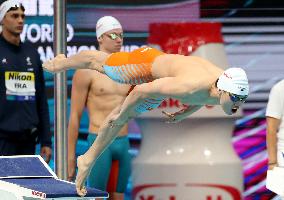 (SP)HUNGARY-BUDAPEST-FINA WORLD CHAMPIONSHIPS-MEN'S 4X200M FREESTYLE RELAY