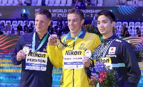 (SP)HUNGARY-BUDAPEST-FINA WORLD CHAMPIONSHIPS-MEN'S 200M BREASTSTROKE