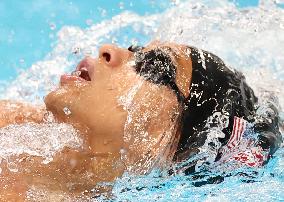 (SP)HUNGARY-BUDAPEST-FINA WORLD CHAMPIONSHIPS-SWIMMING-MEN'S 200M BACKSTROKE