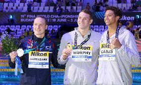(SP)HUNGARY-BUDAPEST-FINA WORLD CHAMPIONSHIPS-SWIMMING-MEN'S 200M BACKSTROKE