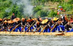 GUIZHOU-TAIJIANG COUNTY-CANOE DRAGON BOAT FESTIVAL (CN)