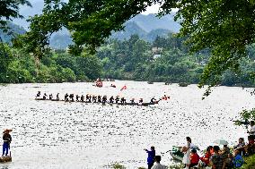 GUIZHOU-TAIJIANG COUNTY-CANOE DRAGON BOAT FESTIVAL (CN)