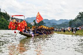 GUIZHOU-TAIJIANG COUNTY-CANOE DRAGON BOAT FESTIVAL (CN)