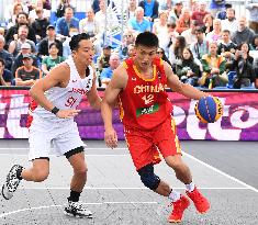 (SP)BELGIUM-ANTWERP-BASKETBALL-FIBA 3X3 WORLD CUP-CHINA VS JAPAN