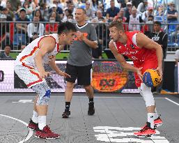 (SP)BELGIUM-ANTWERP-BASKETBALL-FIBA 3X3 WORLD CUP-CHINA VS POLAND