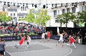 (SP)BELGIUM-ANTWERP-BASKETBALL-FIBA 3X3 WORLD CUP-CHINA VS POLAND