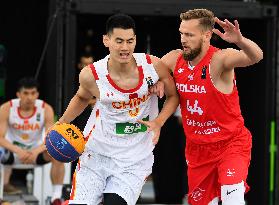 (SP)BELGIUM-ANTWERP-BASKETBALL-FIBA 3X3 WORLD CUP-CHINA VS POLAND