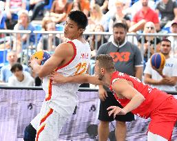 (SP)BELGIUM-ANTWERP-BASKETBALL-FIBA 3X3 WORLD CUP-CHINA VS POLAND