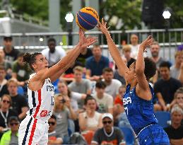 (SP)BELGIUM-ANTWERP-BASKETBALL-FIBA 3X3 WORLD CUP-UNITED STATES VS FRANCE