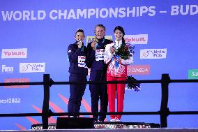 (SP)HUNGARY-BUDAPEST-FINA WORLD CHAMPIONSHIPS-SWIMMING-WOMEN'S 50M BUTTERFLY