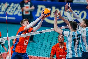 (SP)PHILIPPINES-QUEZON CITY-FIVB VOLLEYBALL NATIONS LEAGUE-THE NETHERLANDS VS ARGENTINA