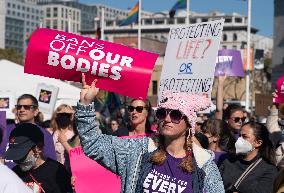 U.S.-CALIFORNIA-SUPREME COURT-ABORTION RIGHTS-PROTEST