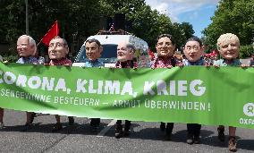 Protest against G7 summit in Germany