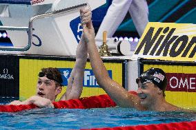 (SP)HUNGARY-BUDAPEST-FINA WORLD CHAMPIONSHIPS-SWIMMING-MEN'S 50M BACKSTROKE