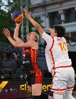 (SP)BELGIUM-ANTWERP-BASKETBALL-FIBA 3X3 WORLD CUP-CHINA VS BELGIUM