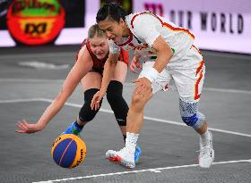 (SP)BELGIUM-ANTWERP-BASKETBALL-FIBA 3X3 WORLD CUP-CHINA VS BELGIUM