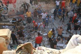 LEBANON-TRIPOLI-BUILDING-COLLAPSE