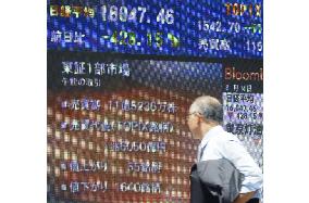 Nikkei hits 9-month intraday low on spiral of selling