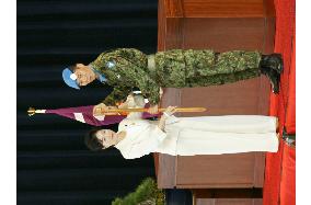 Koike sends off SDF mission to Golan Heights