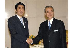 Abe, Abdullah widen bilateral ties to security, agree on climate