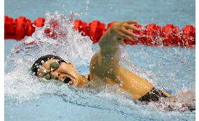 Athens champion Shibata romps to 800 freestyle gold