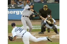 H. Matsui has 3 hits, 2 RBIs as Yankees beat Tigers