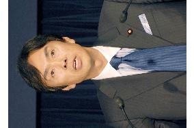 Nobuteru Ishihara, newly appointed LDP policy chief