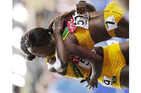 Jamaica's Veronica Campbell wins women's 100m at world athletics