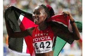 Kenya's Janeth Jepkosgei wins women's 800 meters